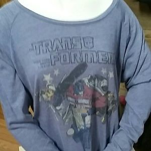 Transformers light long sleeved sweater